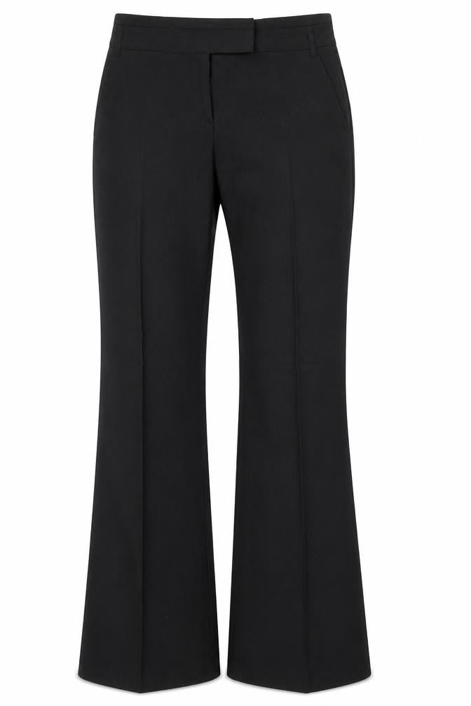 Marks and Spencer Womens Grey  Polyester Trousers  Size 12 L31 in Regular