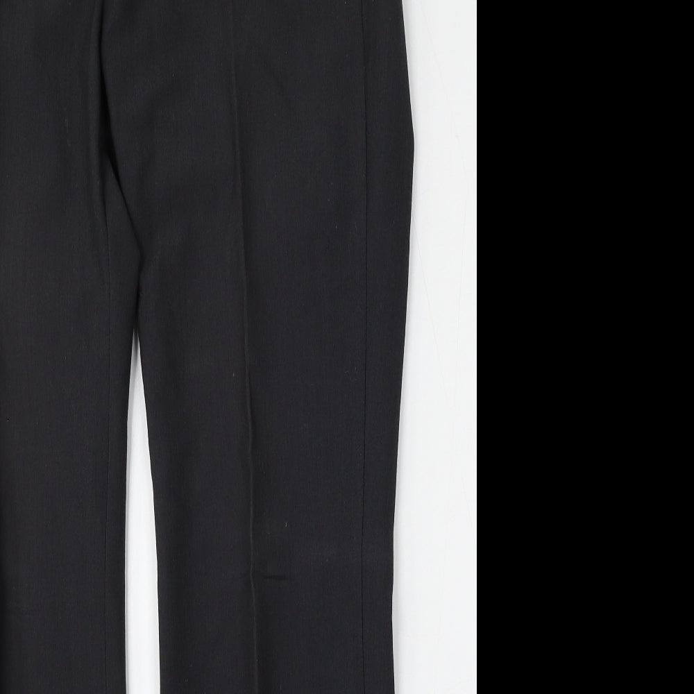 Marks and Spencer Womens Grey  Polyester Trousers  Size 12 L31 in Regular