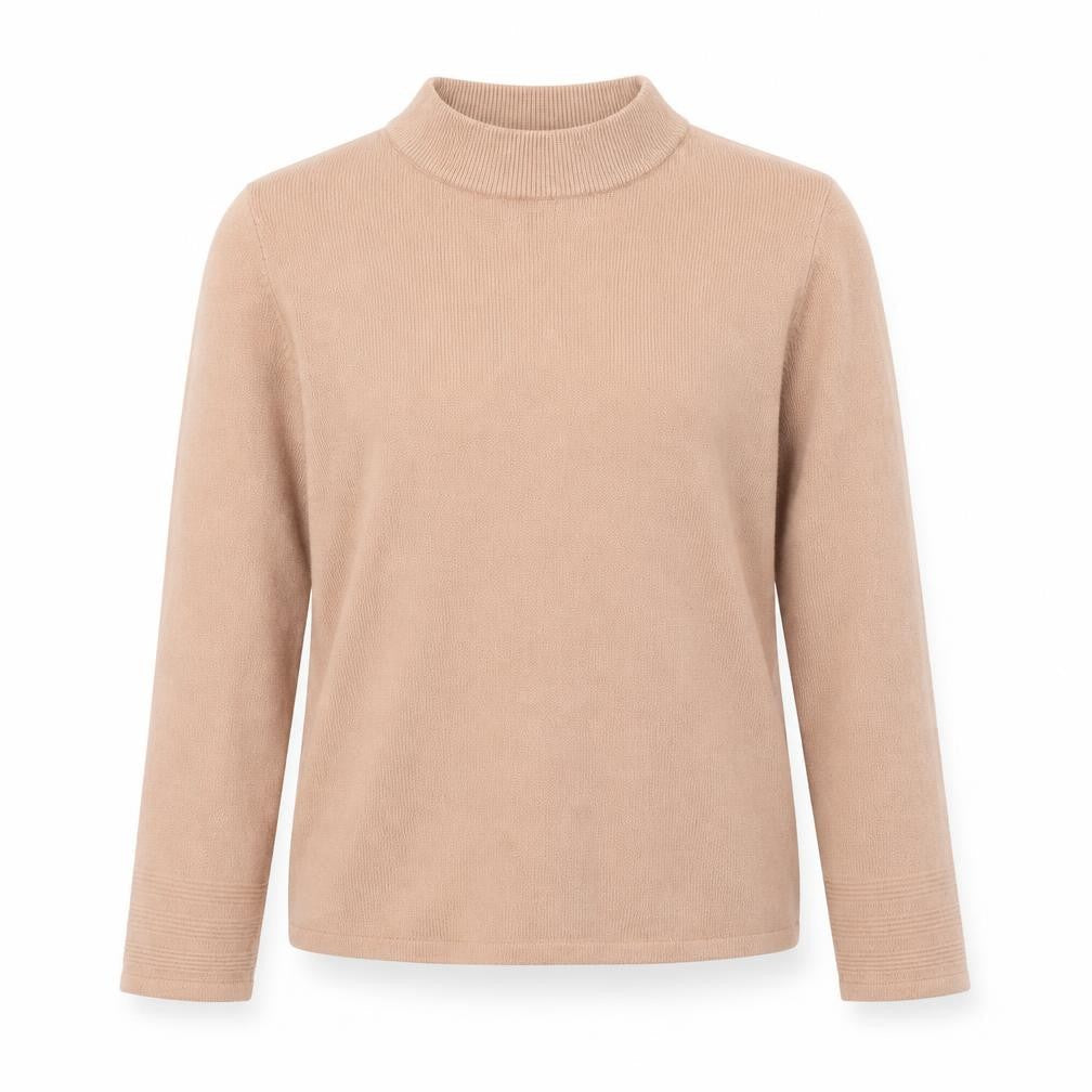Marks and Spencer Womens Orange Round Neck  Acrylic Pullover Jumper Size 8