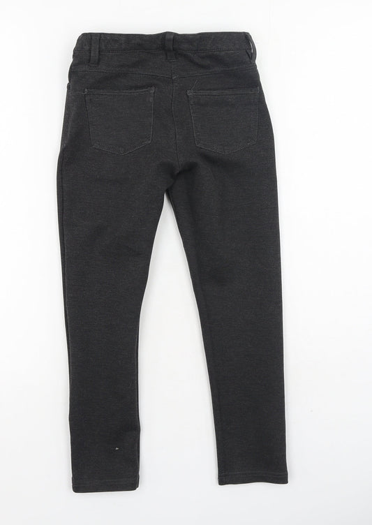 Next  Girls Grey  Polyester Dress Pants Trousers Size 9 Months  Regular