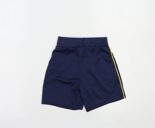 Dunnes Stores Boys Blue  Polyester Sweat Shorts Size 5 Years  Regular Drawstring - Spain