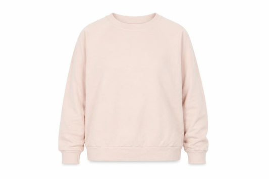 Preworn Womens Pink  Polyester Pullover Sweatshirt Size L