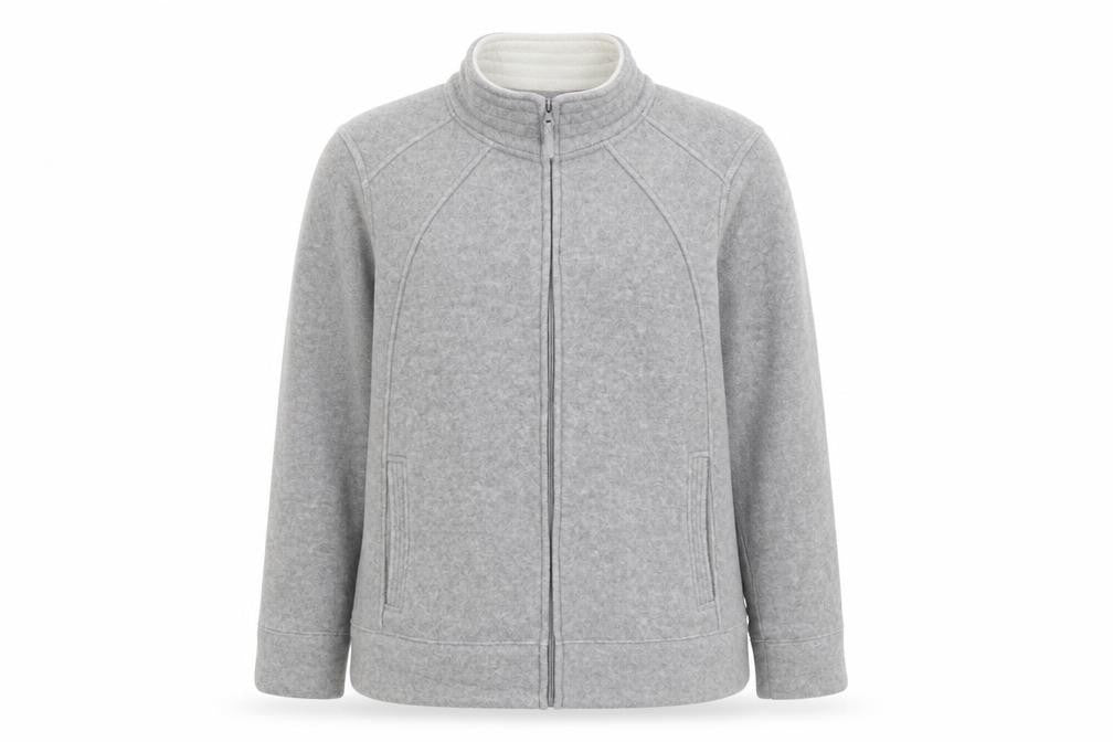 Bonmarché Womens Grey Jacket Size L Zip