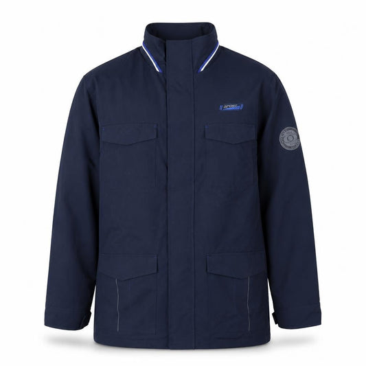 Atlas Mens Blue   Jacket  Size M  Zip