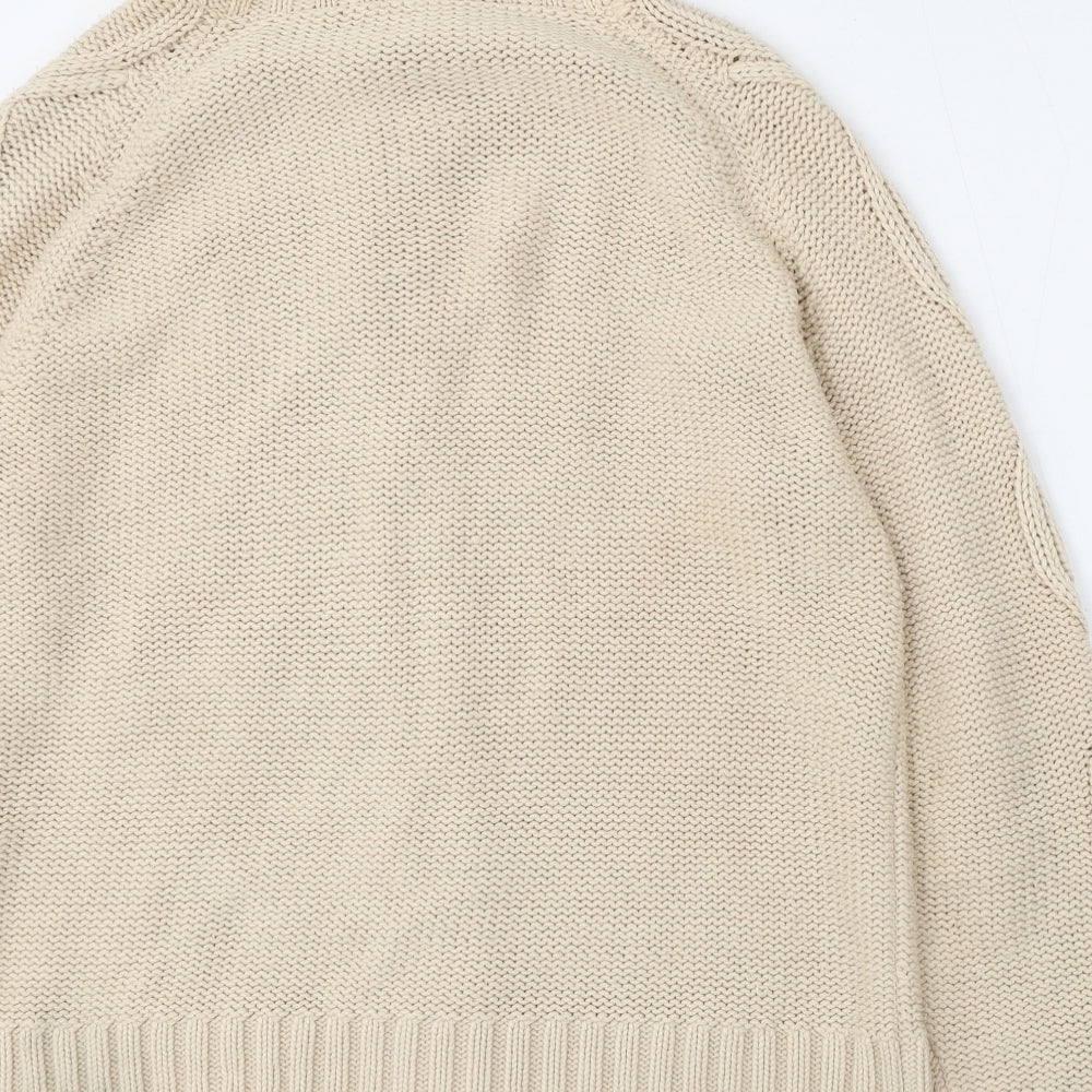 BHS Womens Beige   Jacket  Size 14  Zip