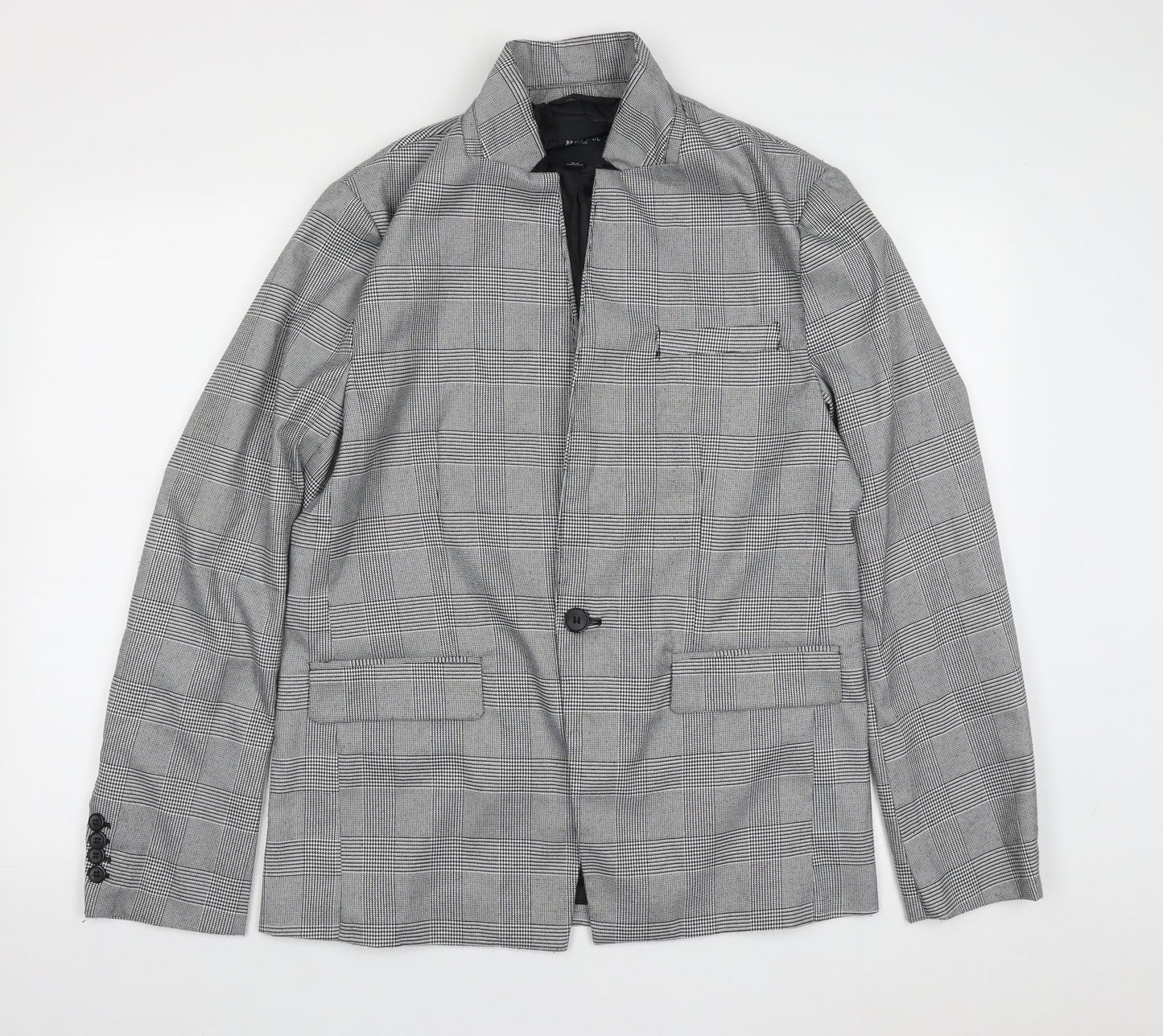 Brave Soul Womens Multicoloured Plaid  Jacket  Size M  Button