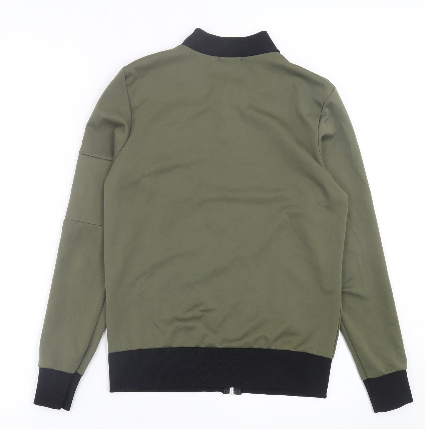 Miss Blush Womens Green   Bomber Jacket Jacket Size 10  Zip