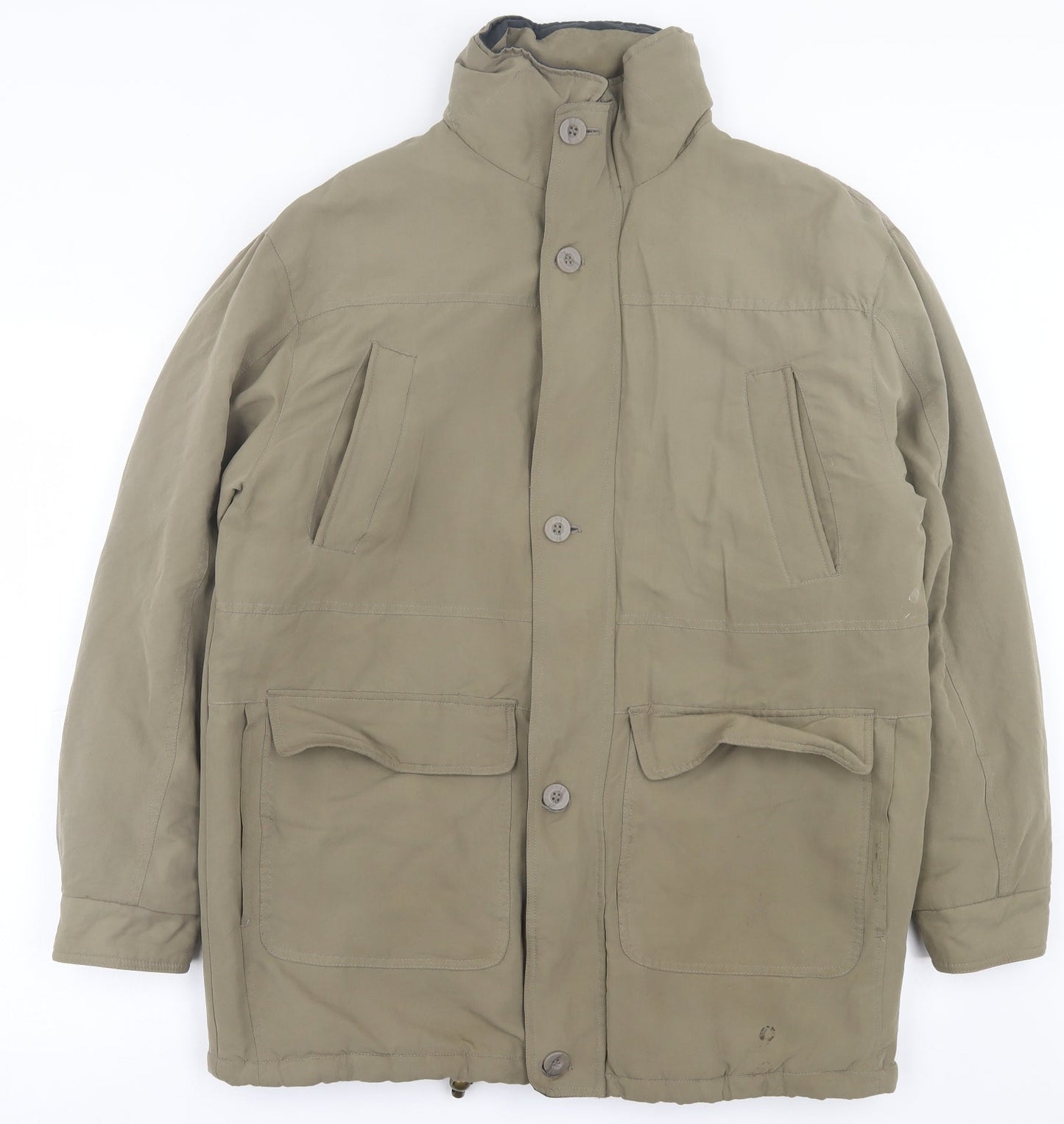 Premier Mens Beige   Jacket  Size M  Zip