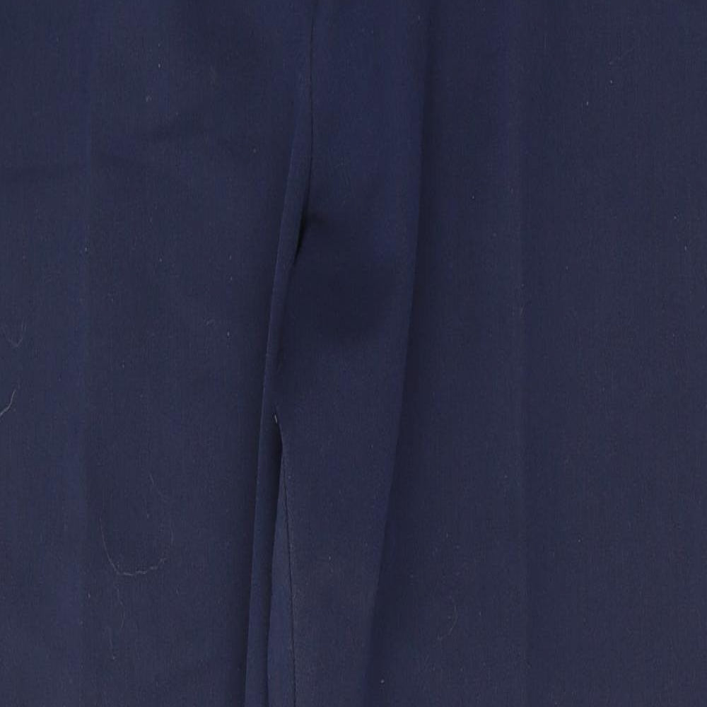 Gerard Womens Blue  Polyester Trousers  Size 18 L28 in Regular Button