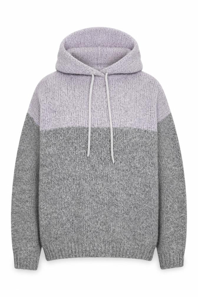 FB Sister Womens Grey Round Neck  Polyimide Pullover Jumper Size XS