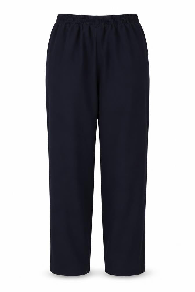 Wilkies Womens Blue  Polyester Trousers  Size 14 L24 in Regular