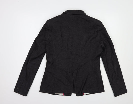 NEXT Womens Grey   Jacket Blazer Size 12  Button