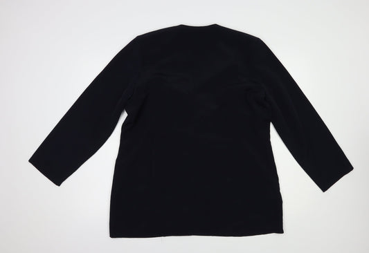 Classicxs Womens Blue   Jacket Blazer Size 18  Button