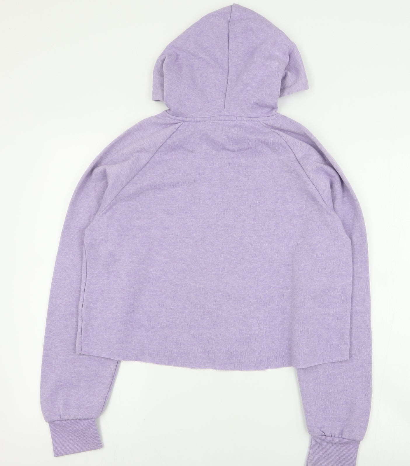 Primark Womens Purple  Polyester Pullover Hoodie Size S  Pullover - Cropped