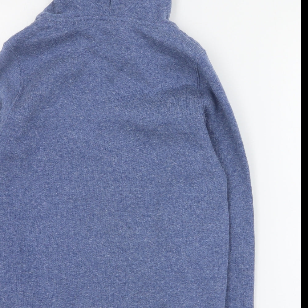 Lee Cooper Boys Blue  Polyester Pullover Hoodie Size M  Pullover