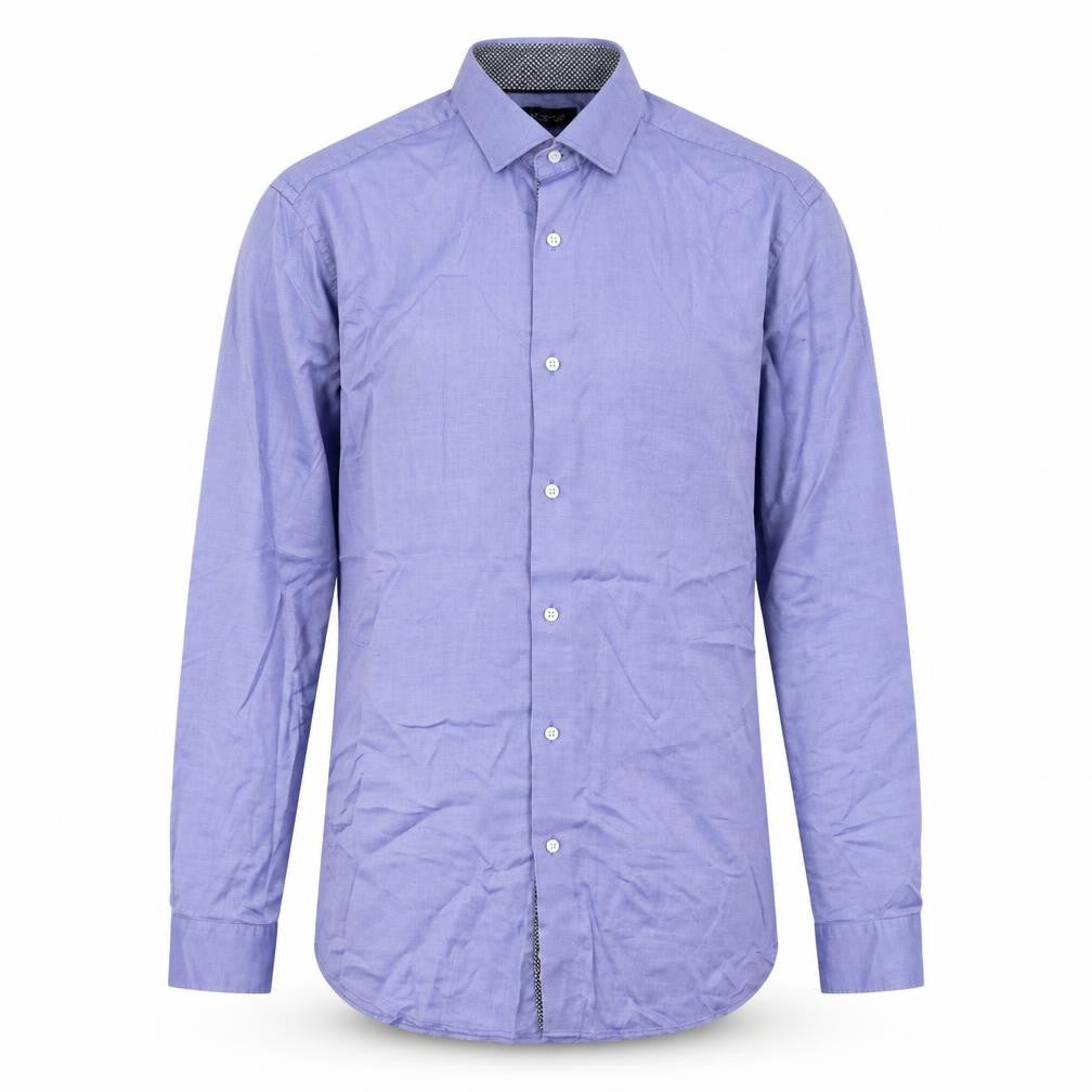 Autograph  Mens Blue  Cotton  Button-Up Size 15.5 Collared