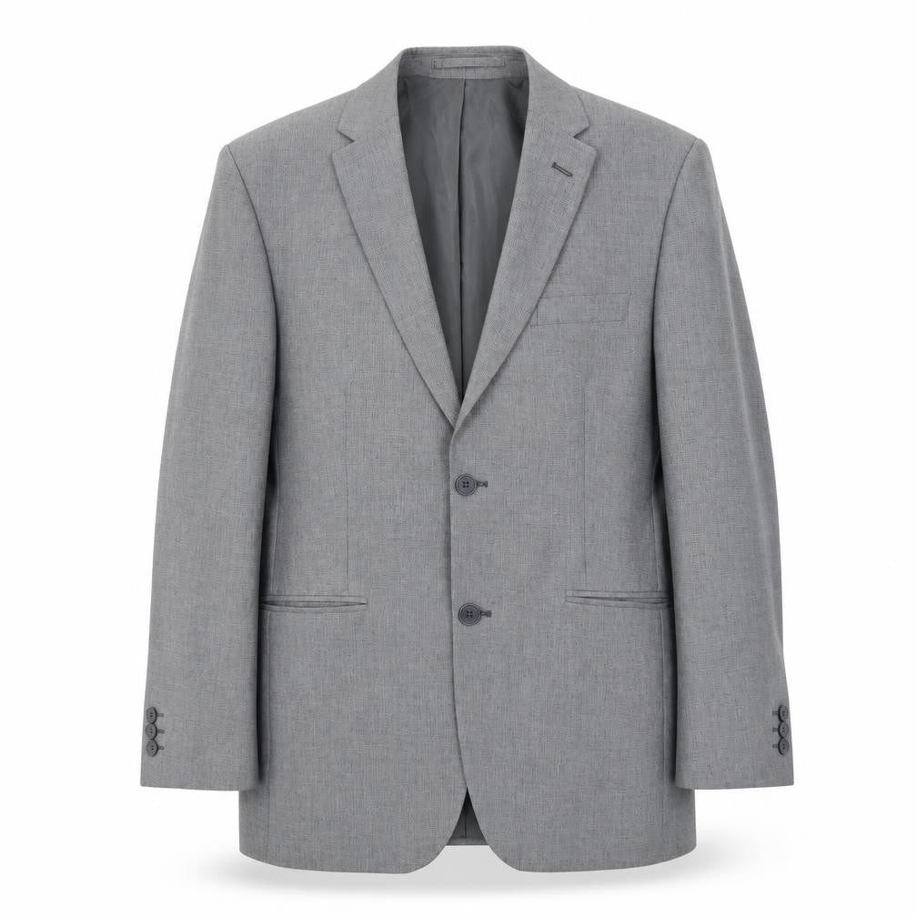 SCOTT&TAYLOR Mens Grey  Polyester Jacket Suit Jacket Size M