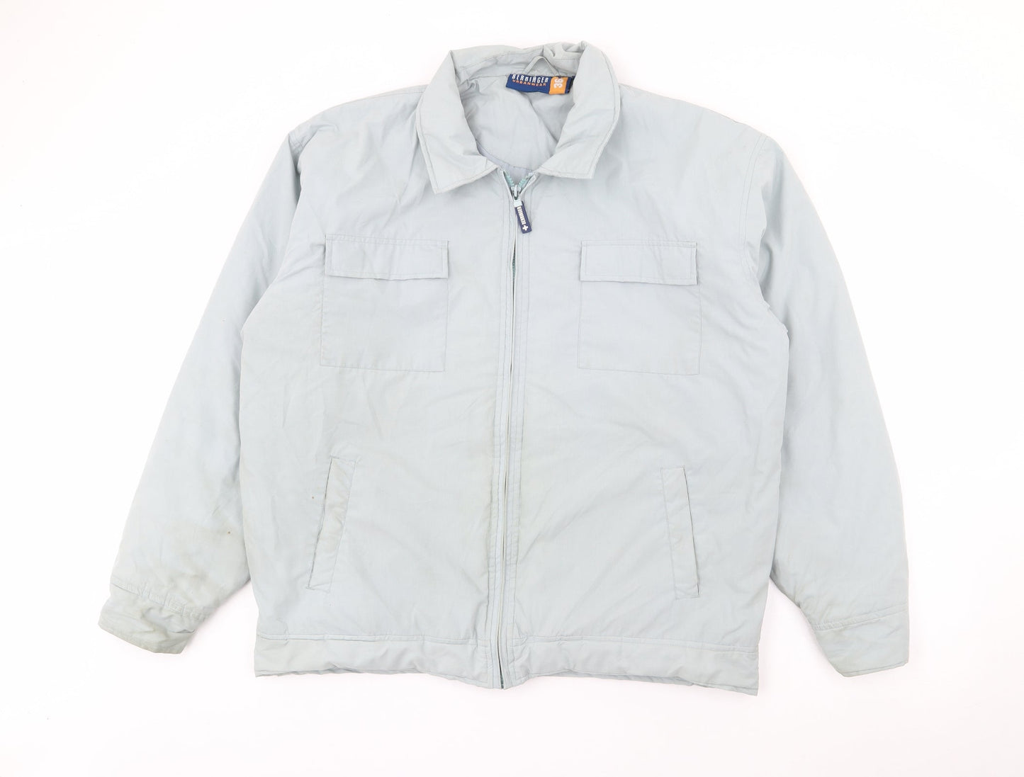 Berringer Womens Blue   Jacket Coat Size L  Zip