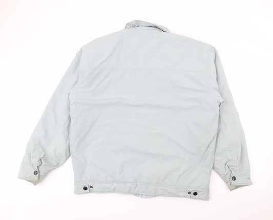 Berringer Womens Blue   Jacket Coat Size L  Zip