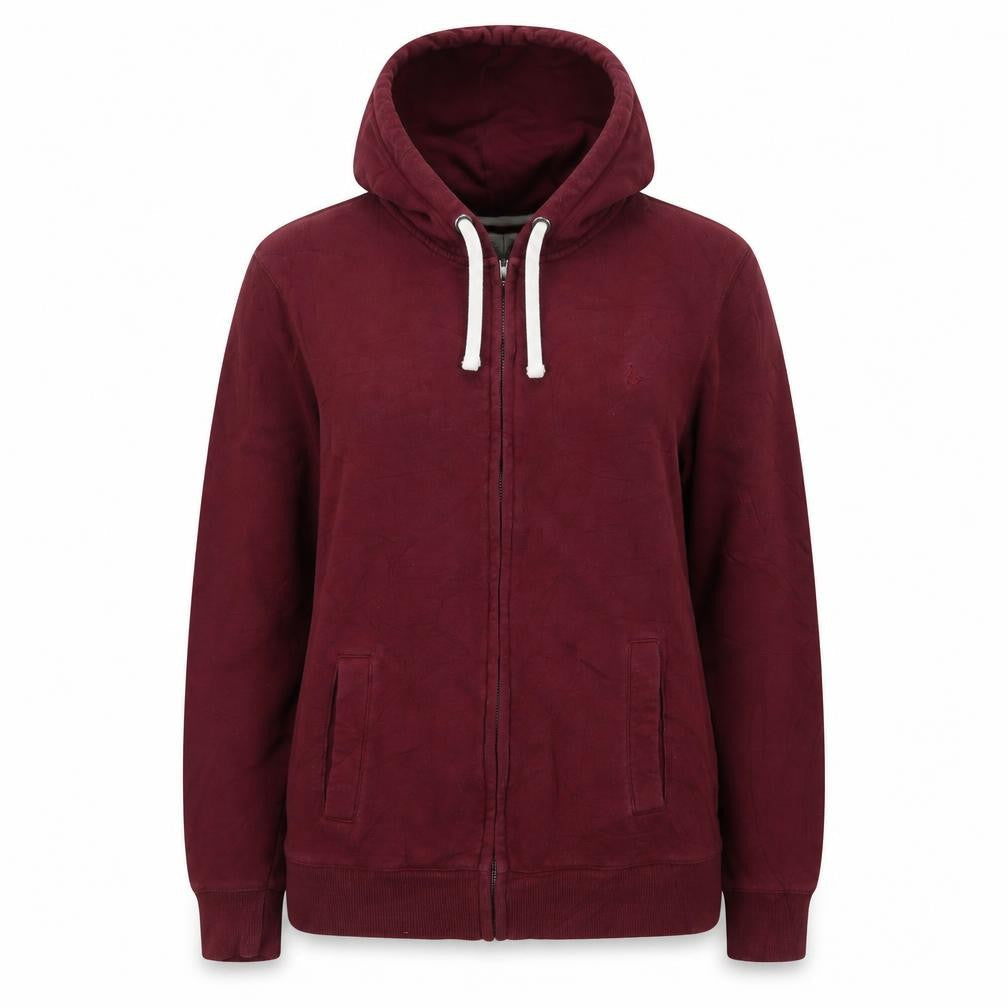 Womens UK XS Regular Jack Wills Purple Full Zip Hoodie
