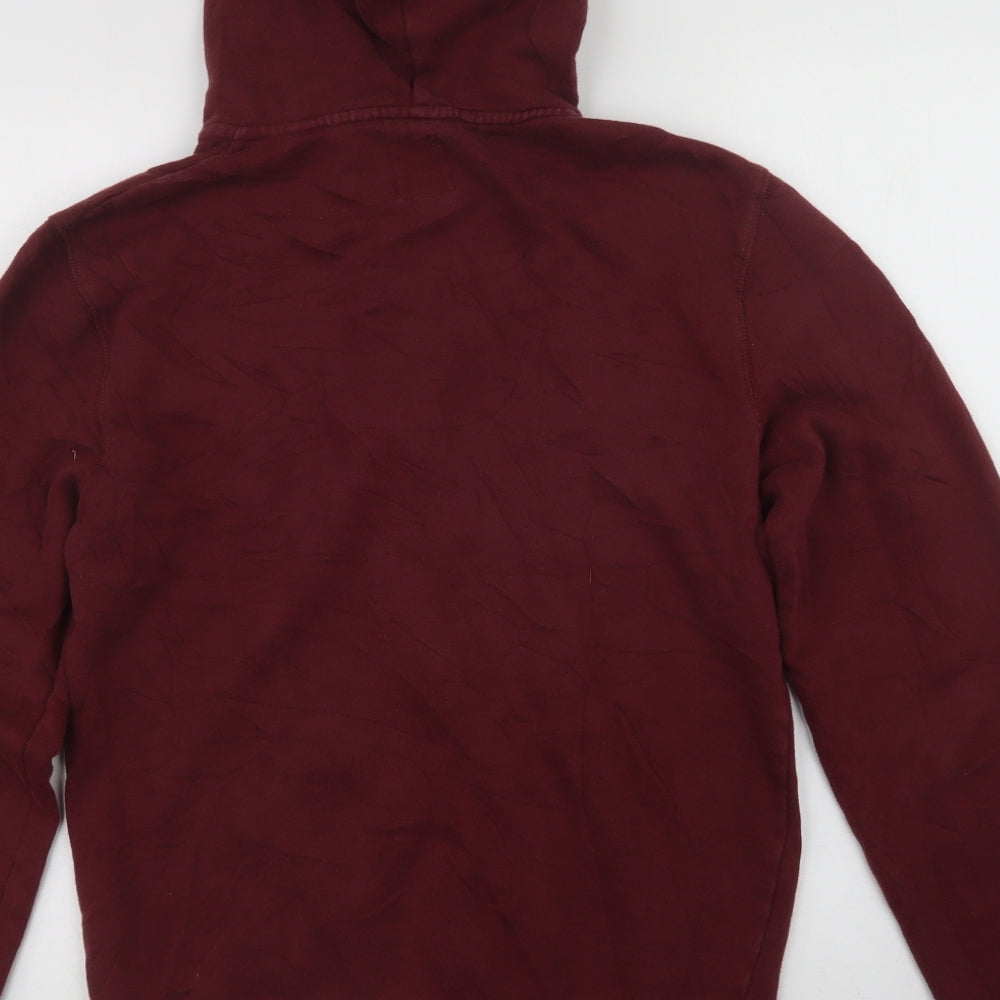 Jack Wills Womens Purple  Cotton Full Zip Hoodie Size XS  Zip - Jack wills