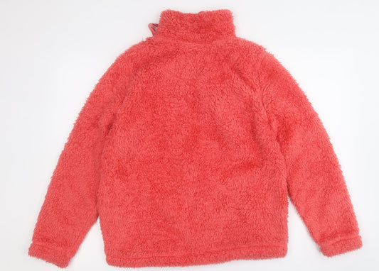 Peacocks Womens Red   Jacket  Size 14  Hook & Eye