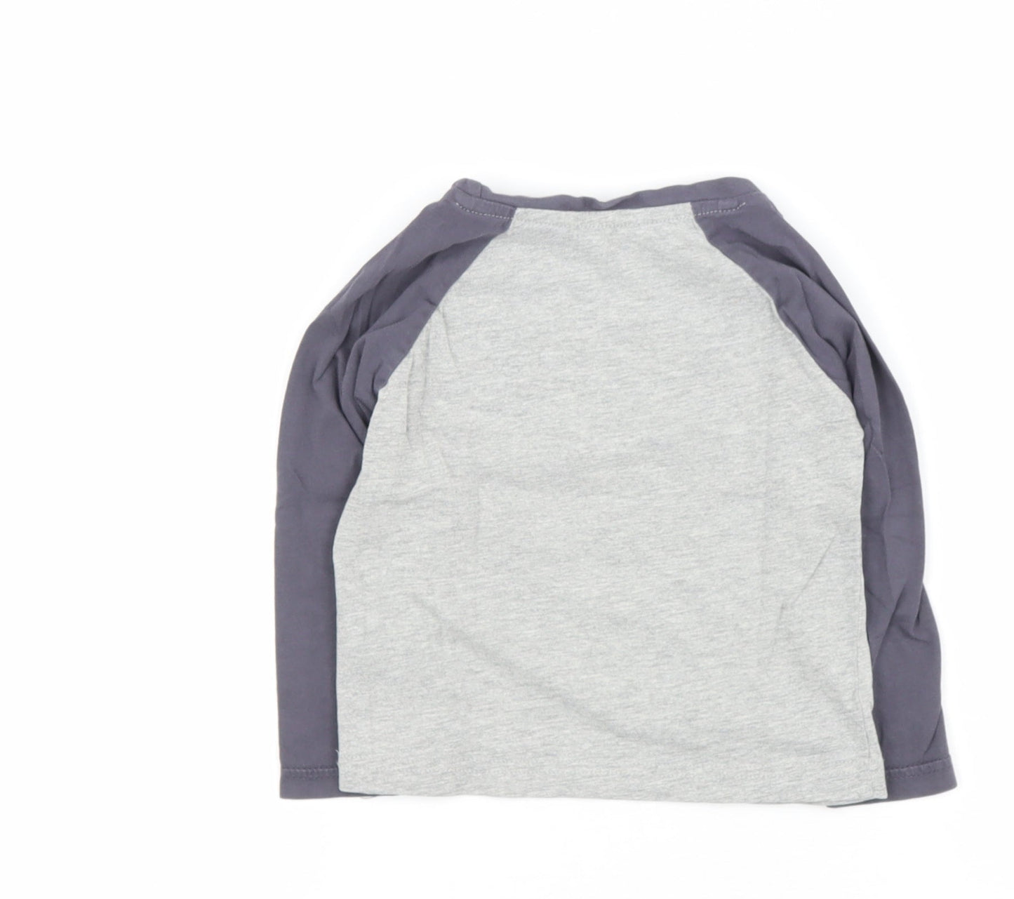 George  Grey  Cotton Basic T-Shirt Size 12 Months Round Neck  - HERO