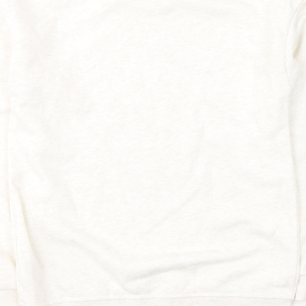 Primark Girls Ivory  Cotton Pullover Sweatshirt Size 8-9 Years  Pullover - Sav the planet