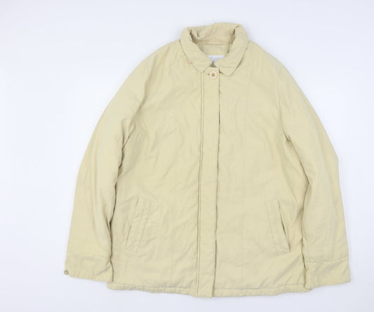 Cotswold Womens Beige   Jacket  Size 20  Zip