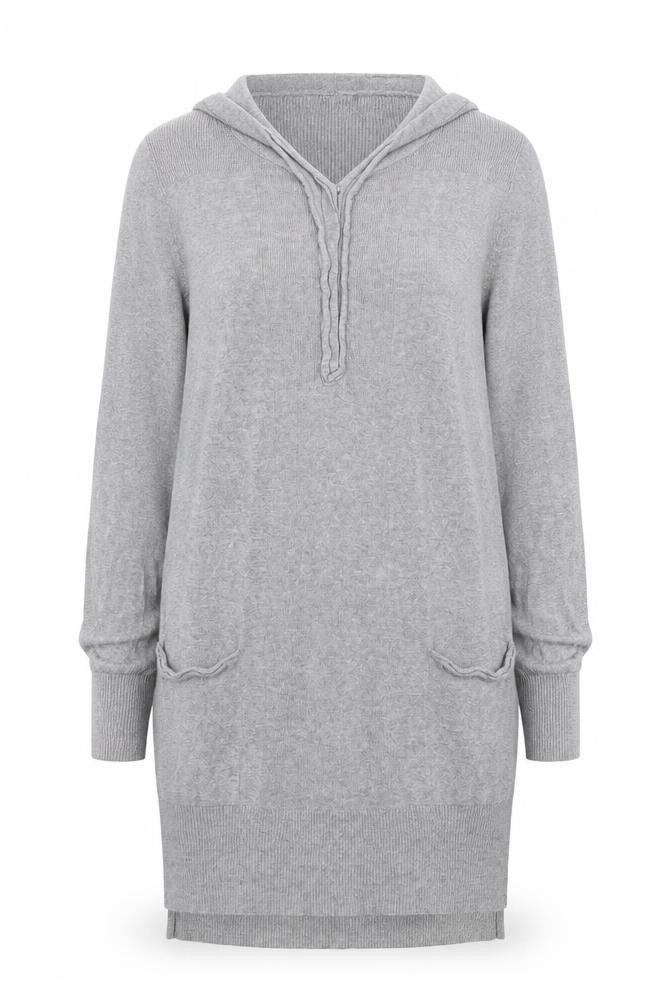 NEXT Womens Grey V-Neck  Polyester Cardigan Jumper Size 12