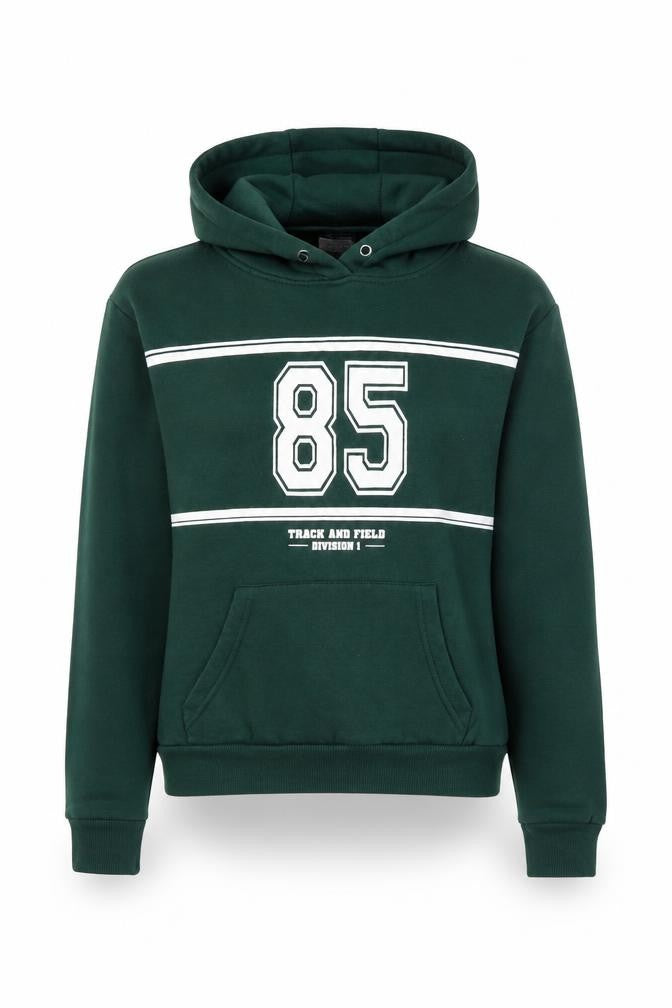 Primark Womens Green  Polyester Pullover Hoodie Size XS   - Eighty Five