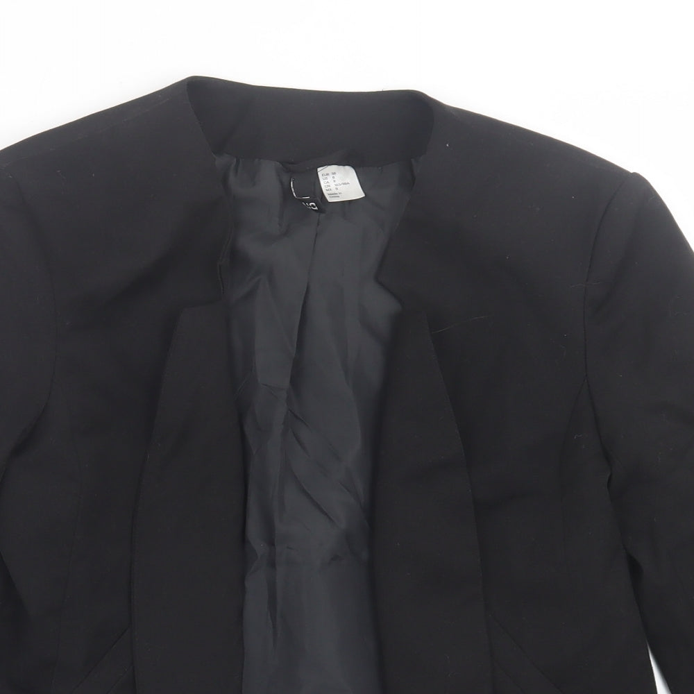 H&M Womens Black   Jacket Blazer Size 12
