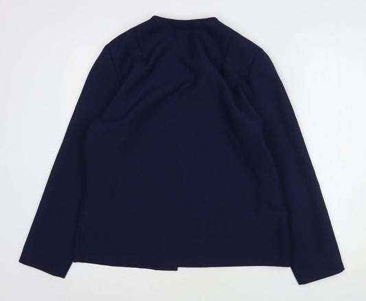 Richard Stump Womens Blue   Jacket Blazer Size 14