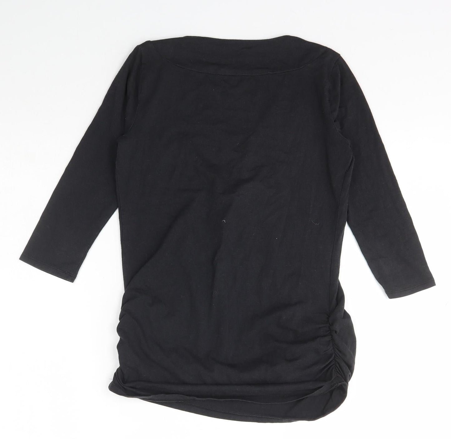 Gap Maternity Womens Grey  Cotton Basic T-Shirt Size XS V-Neck
