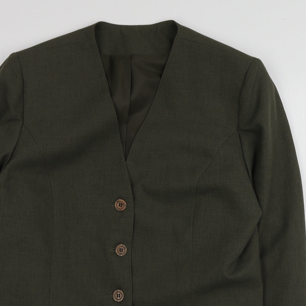 Debenhams Womens Green   Jacket  Size 16