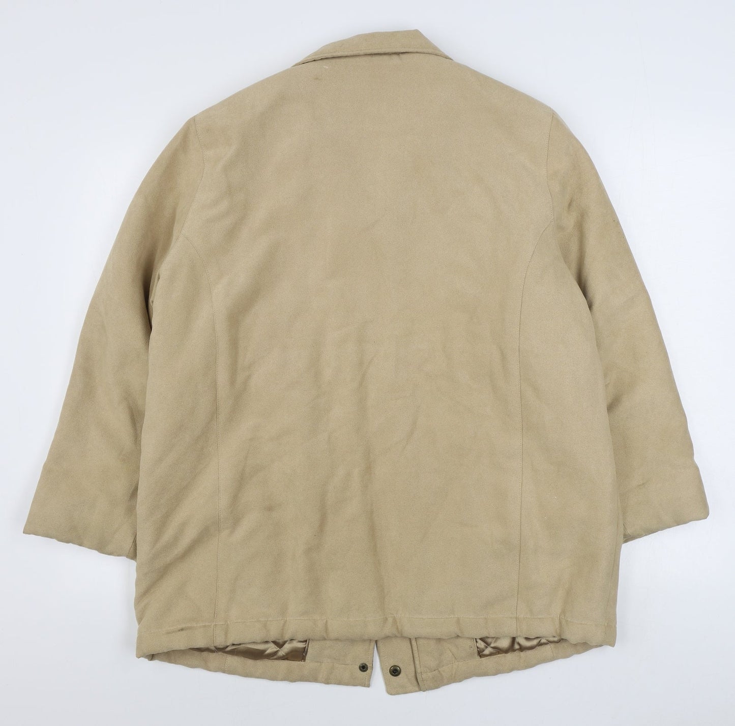 Berkertex Womens Beige   Jacket  Size 14  Zip