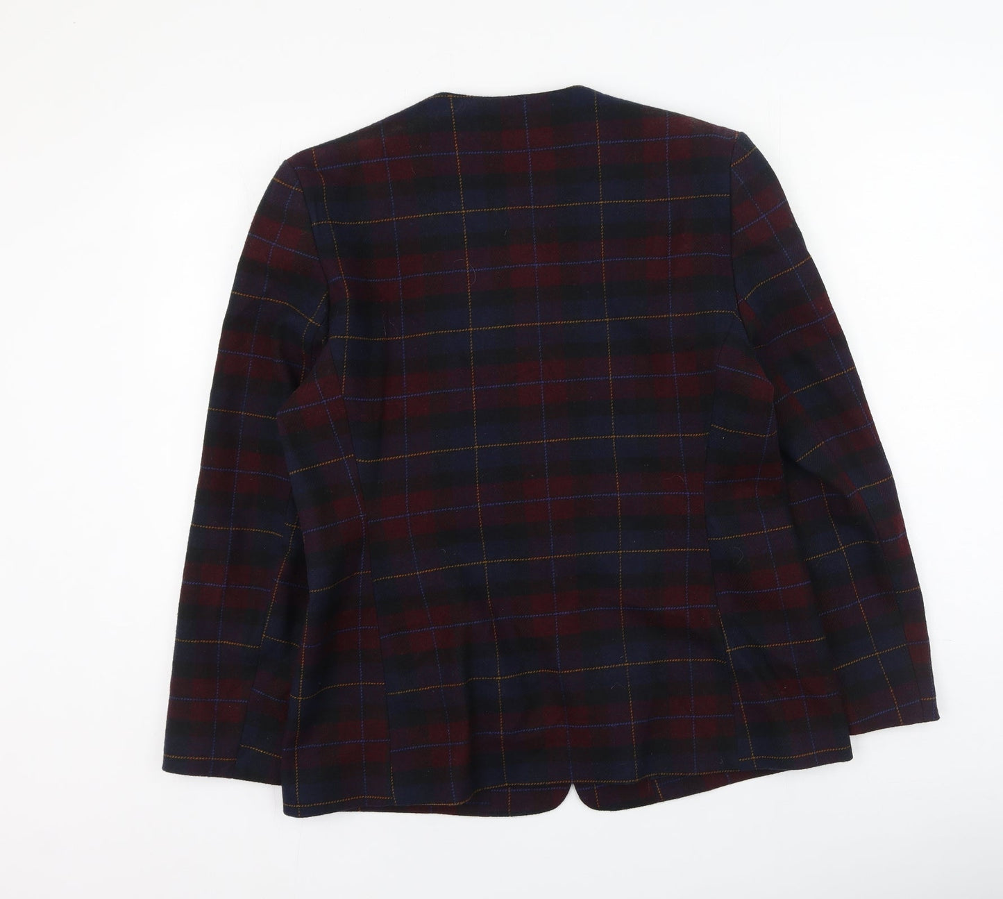 OPUS Womens Multicoloured Plaid  Jacket  Size 14
