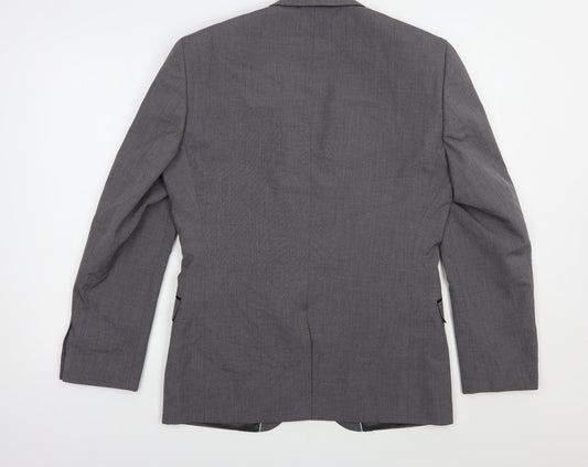 Taylor & Wright Mens Grey  Polyester Jacket Blazer Size 42