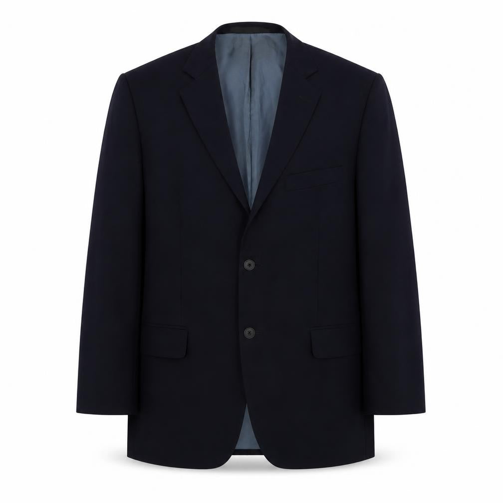 Marks and Spencer Mens Blue  Wool Jacket Suit Jacket Size 40