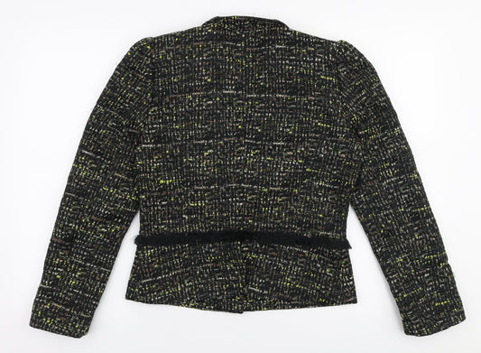 NEXT Womens Multicoloured   Jacket Blazer Size 10  Button