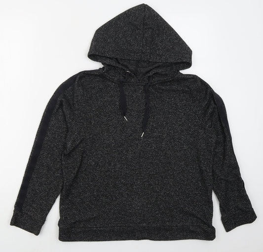 Marks and Spencer Womens Grey  Polyester Pullover Hoodie Size 10  Pullover
