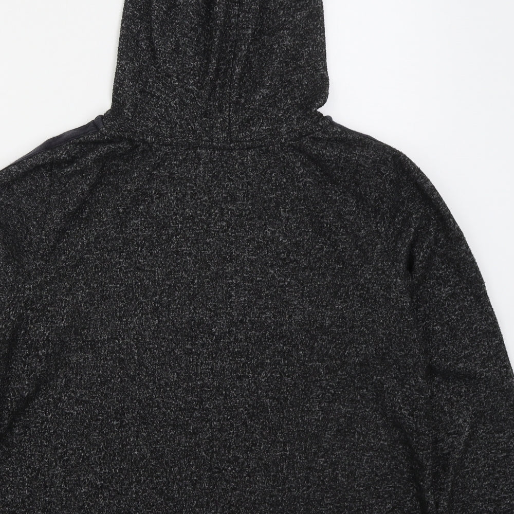 Marks and Spencer Womens Grey  Polyester Pullover Hoodie Size 10  Pullover