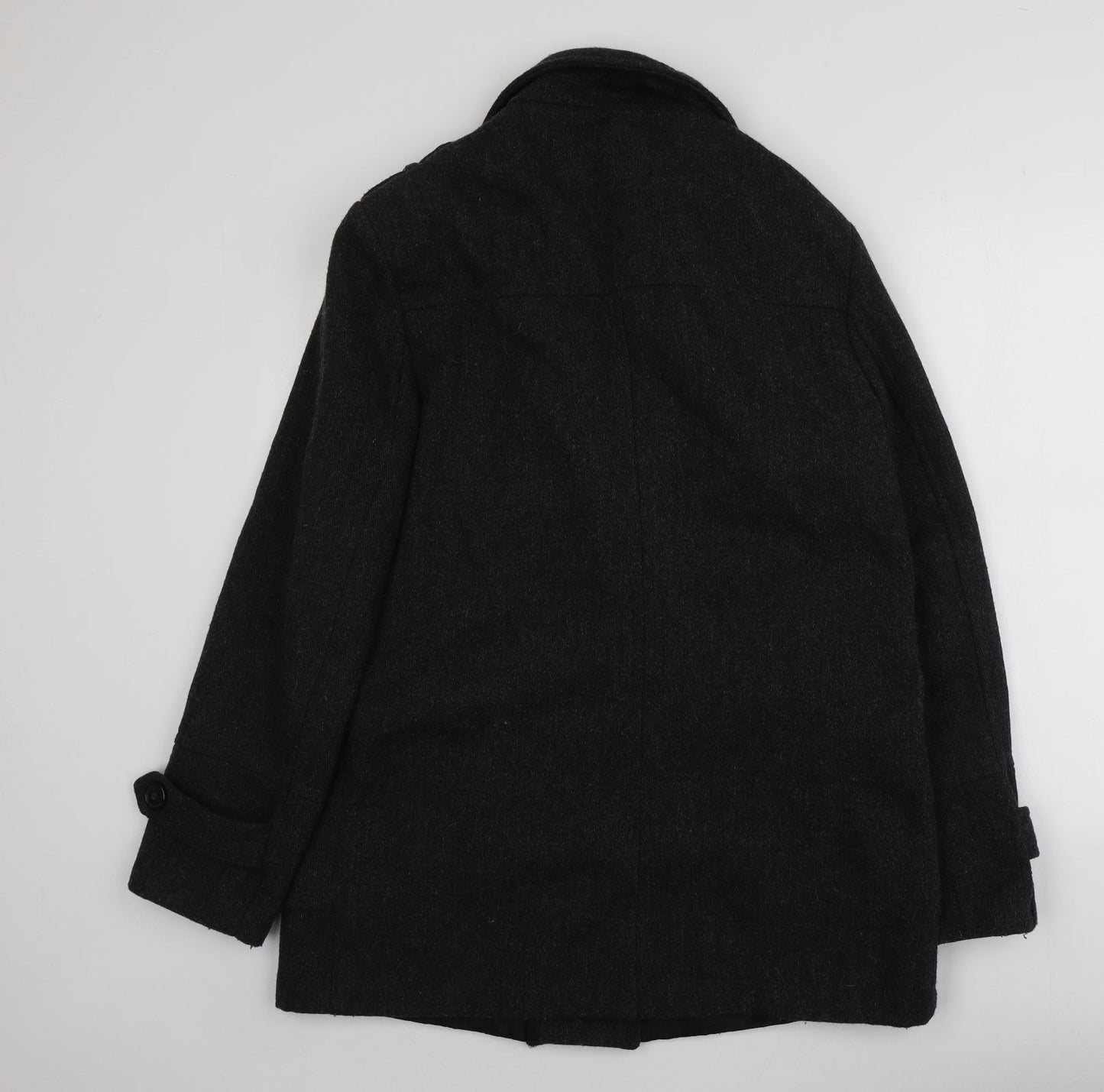 Kurt Muller Womens Grey   Overcoat Coat Size M