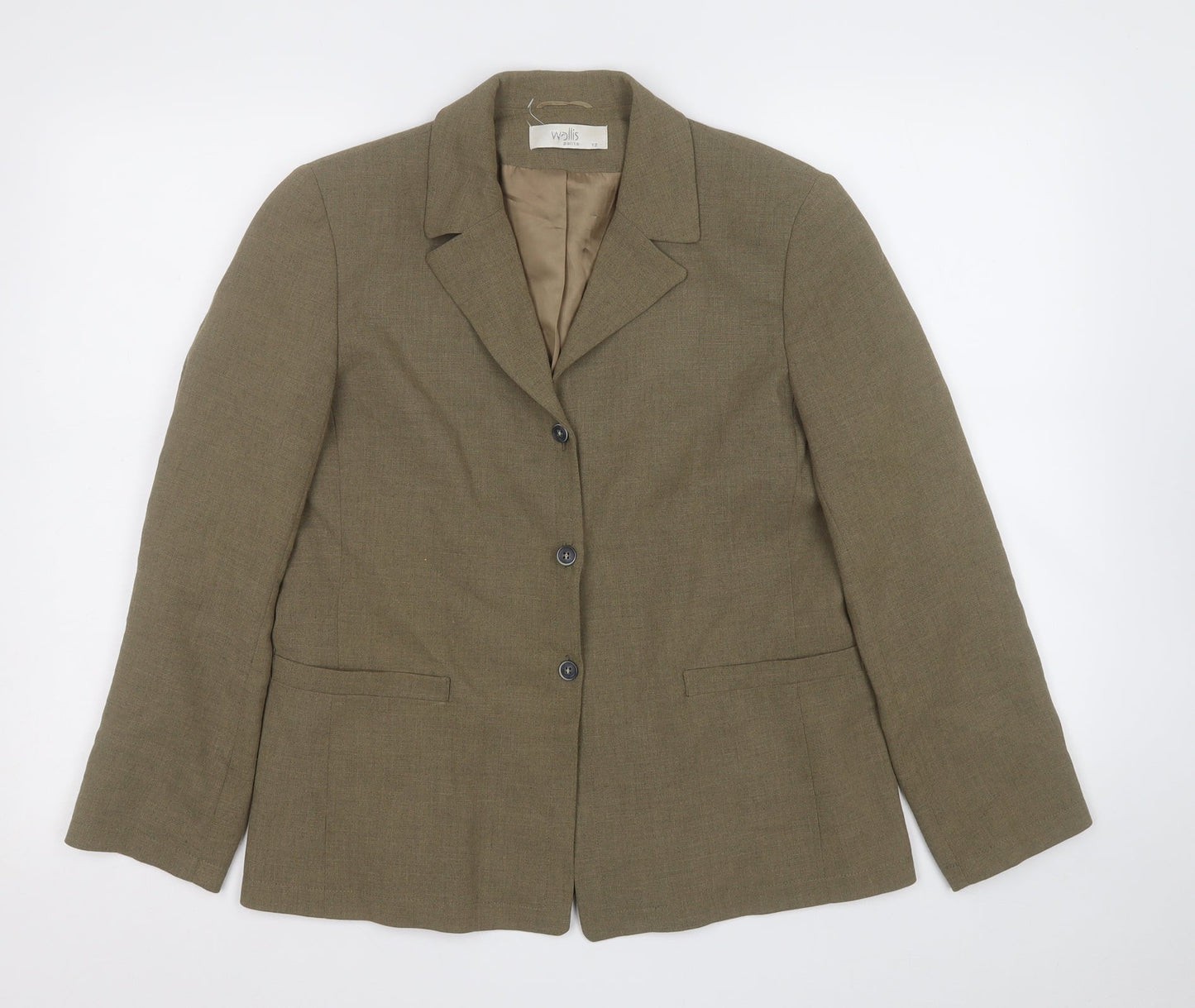 Wallis Womens Green   Jacket Blazer Size 12