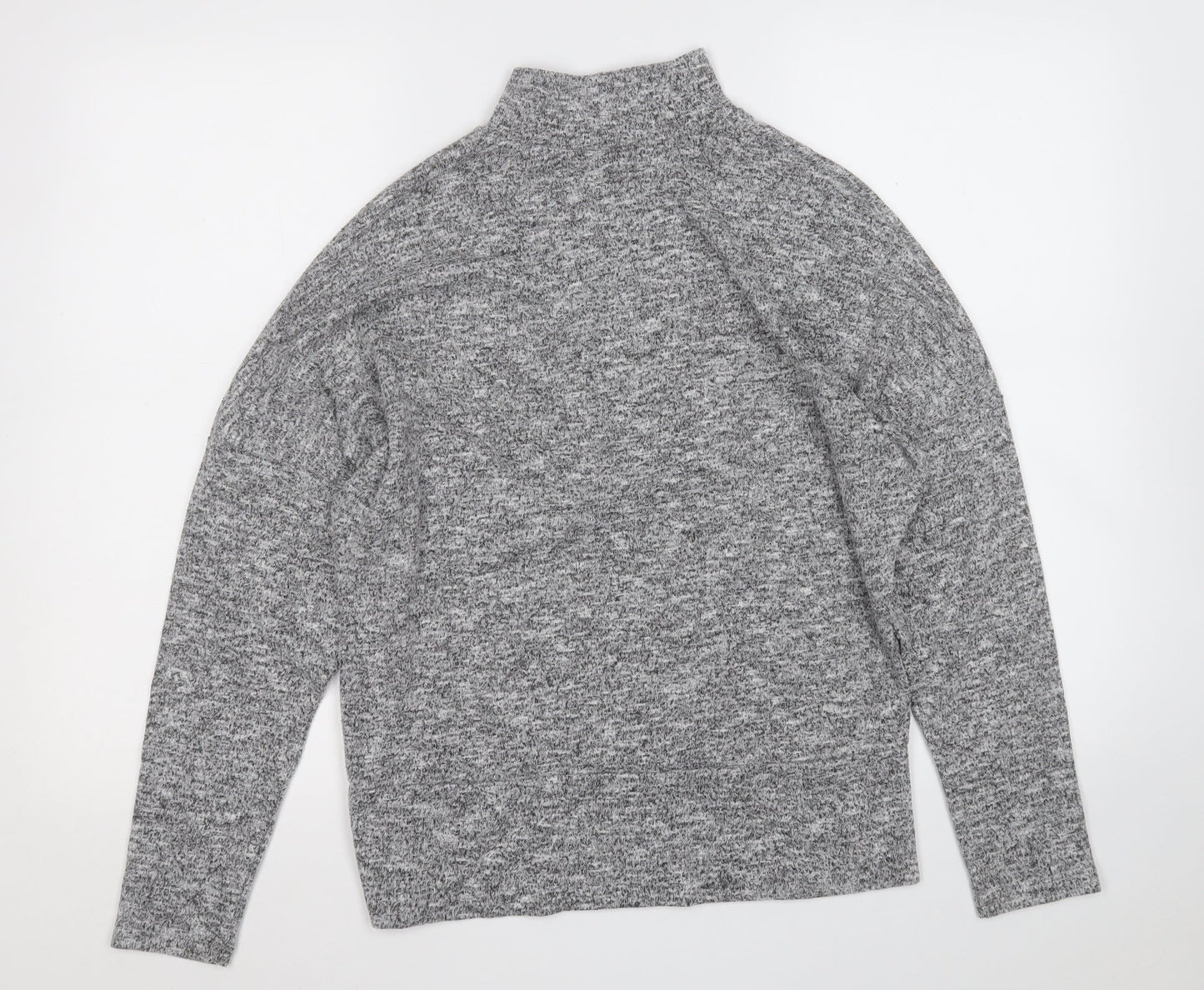 Dorothy Perkins Womens Grey Roll Neck  Polyester Pullover Jumper Size 10