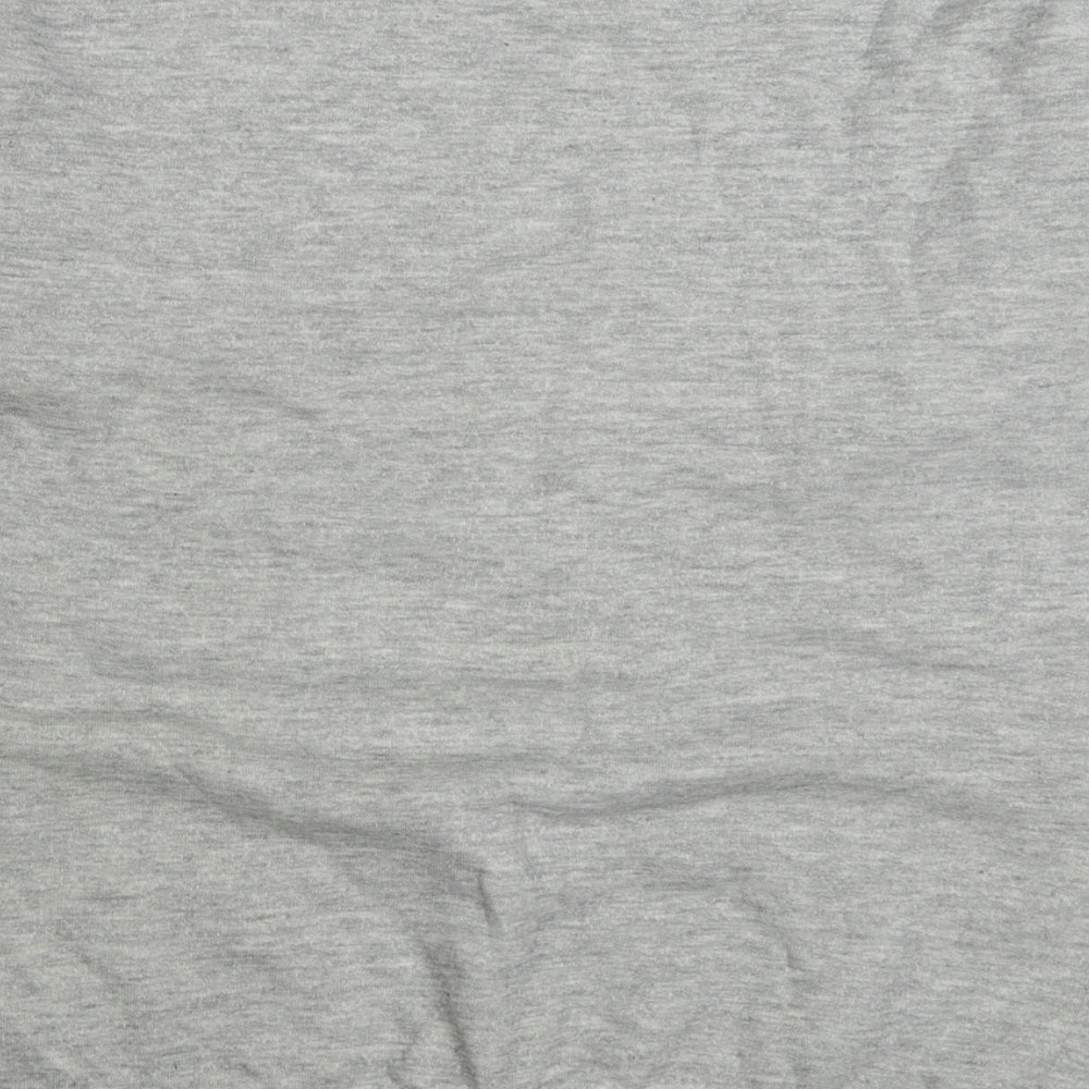 Blue Elliot Womens Grey  Acrylic Pullover Sweatshirt Size L  Pullover