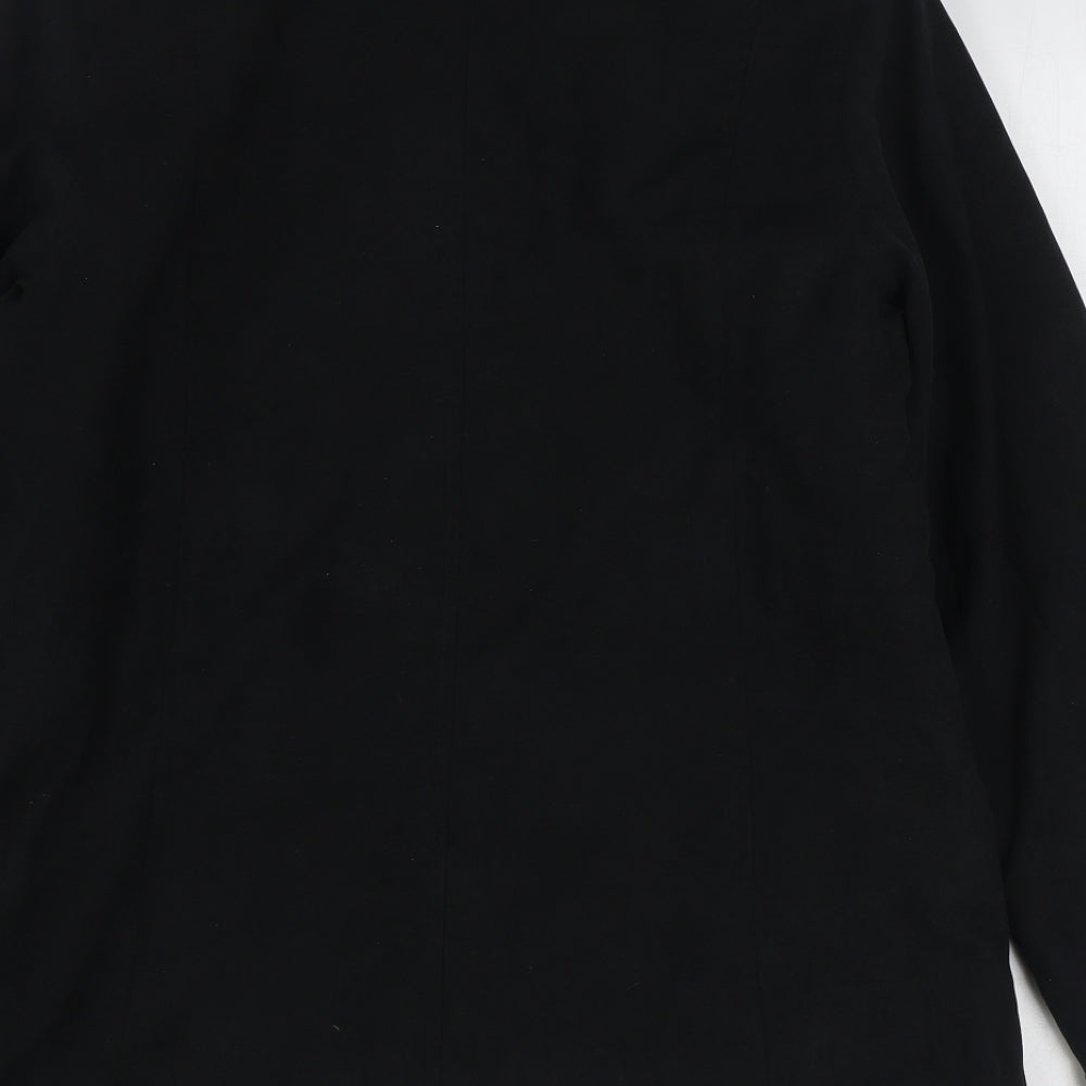 Elegance Womens Black   Jacket  Size 12  Zip