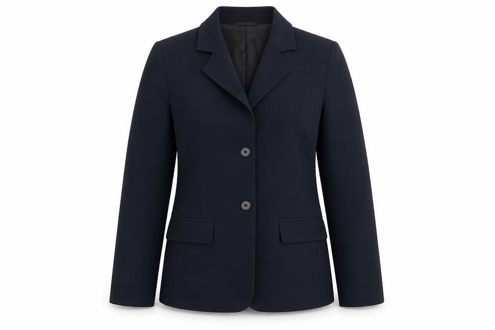 Mexx Womens Blue  Polyester Jacket Suit Jacket Size 10