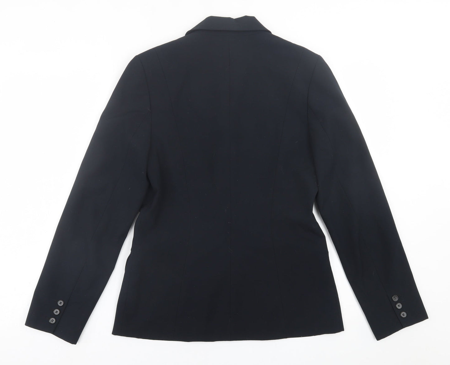 Mexx Womens Blue  Polyester Jacket Suit Jacket Size 10