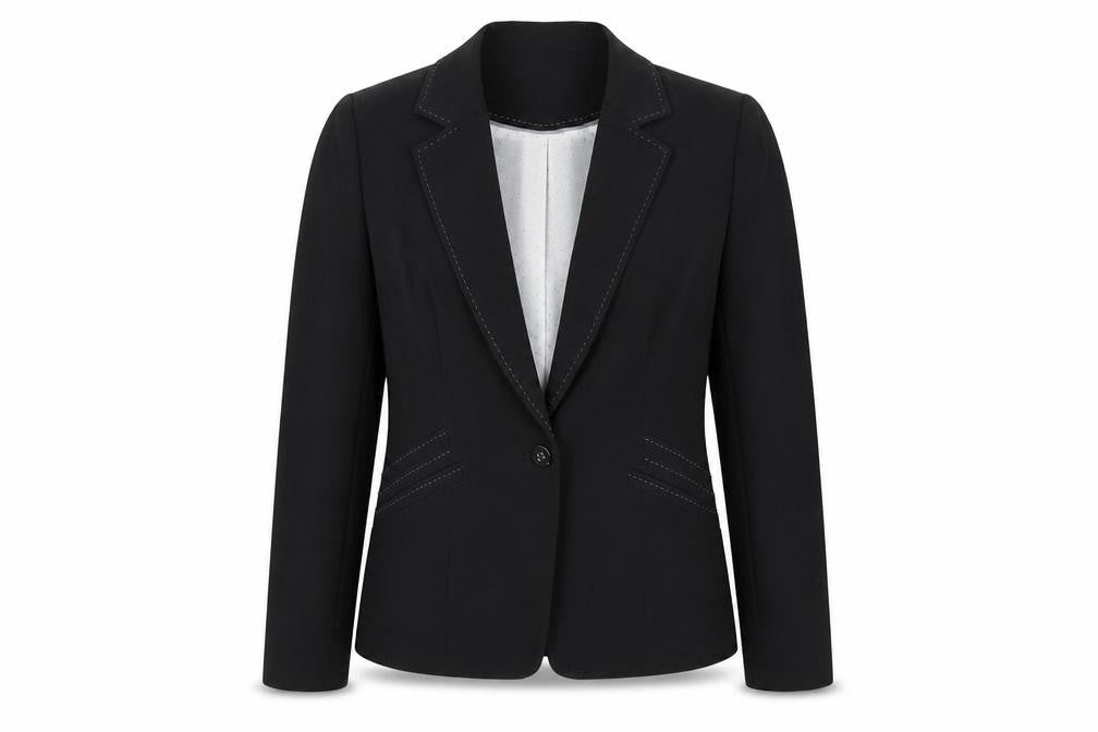 Marks and Spencer Womens Grey  Polyester Jacket Suit Jacket Size 12